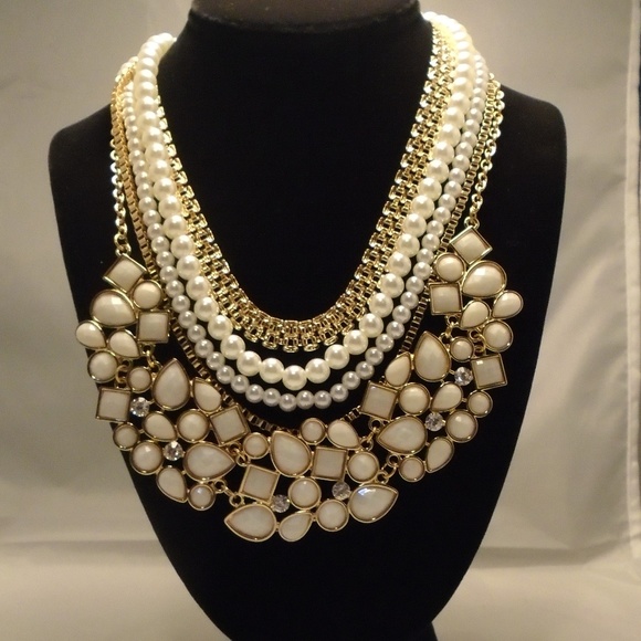 Lydell NYC Jewelry - Lydell NYC Mutli Strand Statement Necklace NWOT